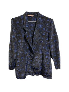 Vintage Classic Directions blazer black blue miami